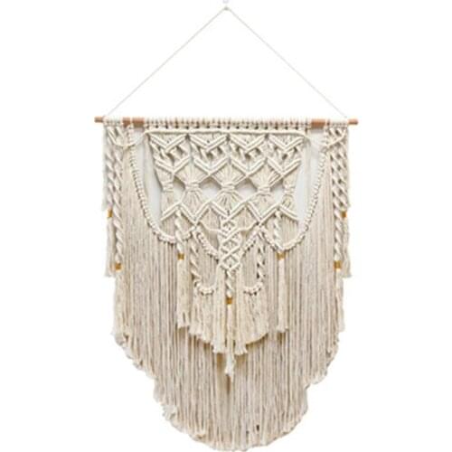 Boho Home Decor Tapestry Wall Macrame Woven Tapestry Nordic Bohemian Style Homestay Farmhouse Apartment Decoration