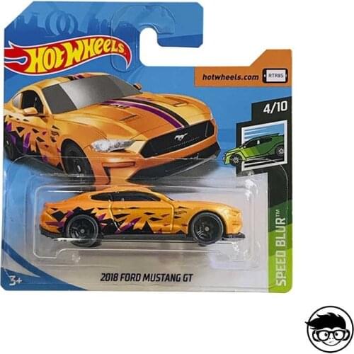 Hot Wheels 2018 Ford Mustang GT Speed Blur 113/250 2019