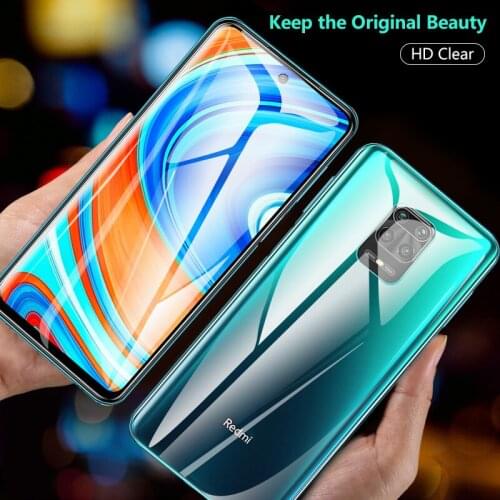 Lamorniea 3D Curved Film For Xiaomi Redmi Note 9s 9 Pro max Screen Protector Full Cover Explosion proof Hydrogel Film Not Glass