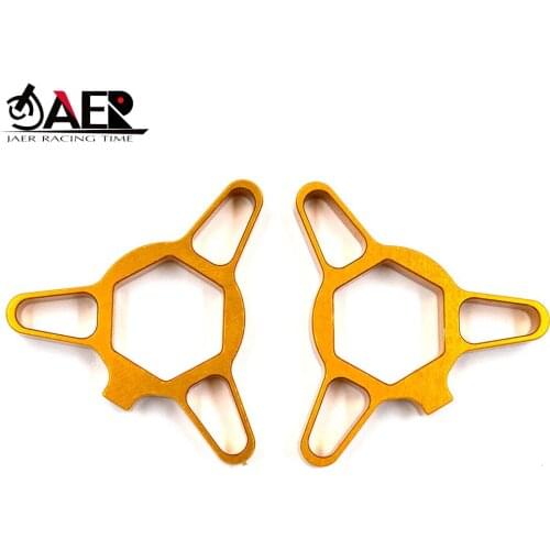 JAER 2x CNC Aluminum 14mm 17mm 19mm 22mm Motorcycle Fork Preload Adjusters Universal for Motorbike Dirt Bike ATV