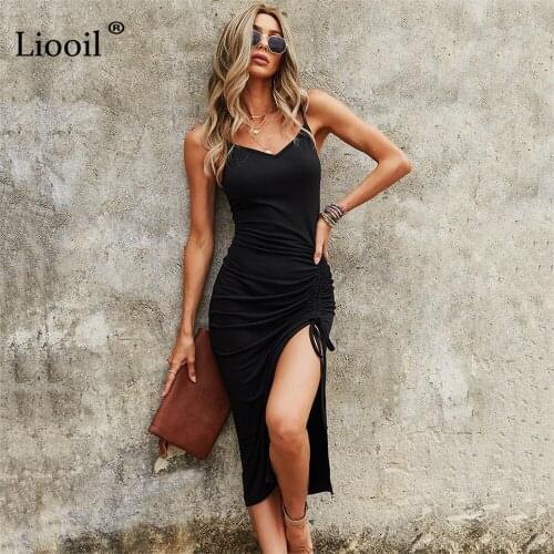 Длинные летние платья Liooil China At AliExpress