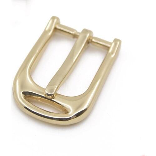 1pcs Metal 20mm Belt Buckle Middle Center Half Bar Buckle Leather Belt Bridle Halter Harness Fit for 17mm-19mm belt