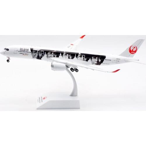 1:200 A350-900 JA04XJ Japan JAL airlines airplane aircraft plane diecast alloy model with base landing gear toy