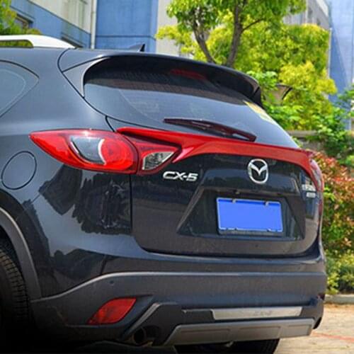 For 2014-2017 Mazda CX-5 Spoiler ABS Material Dedicated Tail Modified High Quality Car Rear Wing Primer DIY Color Paint