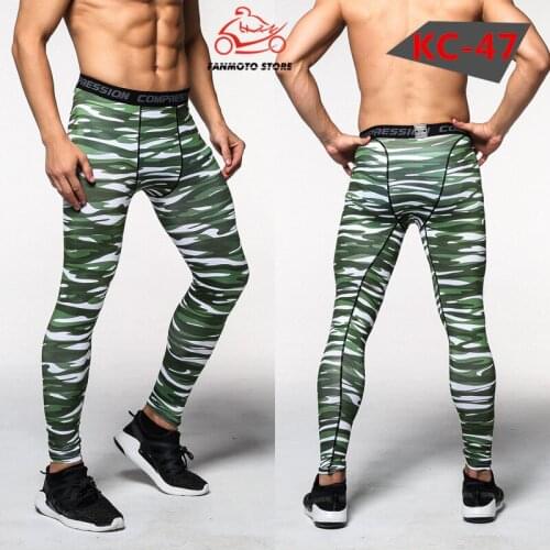 HOT SALE Gym Men Sport Tights Pants Running Joggers Sweatpants Men Compression motorbike Training Quick Dry Fitness Legging Male