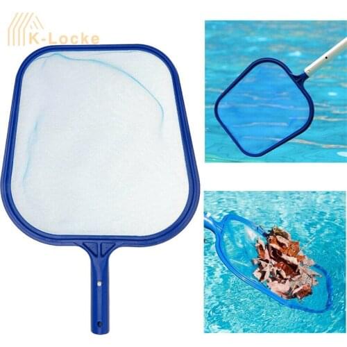 New Professional Portable Swimming Pool Spa Hot Tub Cleaning Net Leaf Skimmer Rake Mesh Frame Cleaning Net Clean Tool