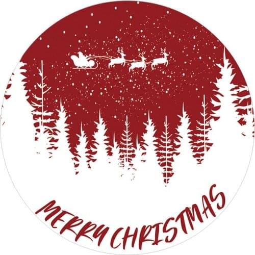 Window Santa Claus New Christmas Glass Window Door Decoration Wall Decal Removable Bedroom Vinyl wallpaper sticker