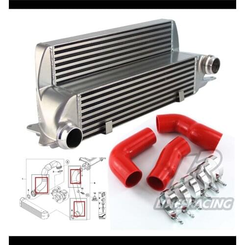 Fits For BMW E60 E61 5 Series 530d 525d Intercooler Silicone Turbo EGR Hose Kit