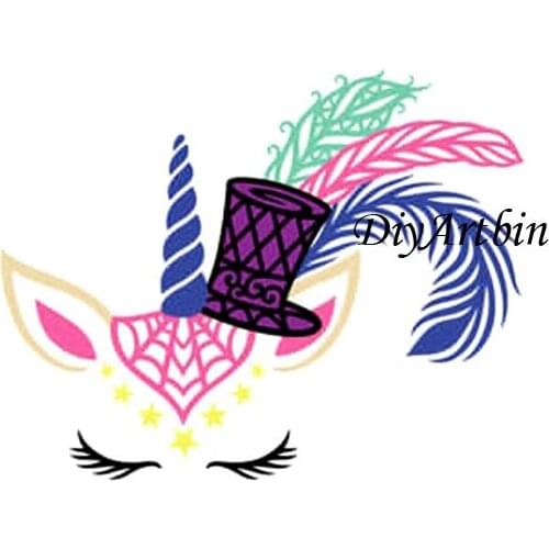 2020 Christmas Unicorn Feathers Embossing Cutting Dies Big Size For Dies Scrapbooking Craft Supplies