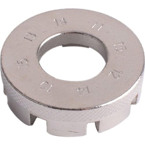 Bike Bicycle Spoke Steel Wrench 8 Way Groove Bike Wheel Rim Adjuster Spanner Galvanized Repair Service Tool Key