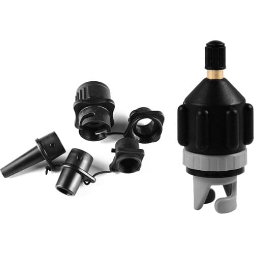 Surf Paddle Board Air Valve Adapter Surfboard Canoes Kayak Inflatable Rowing Boat Air Valve Pump Converter For Dropship