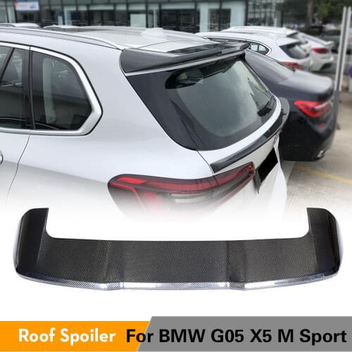 Carbon Fiber Rear Roof Spoiler for BMW G05 X5 M Sport 2019 - 2020 Rear Wing Spoiler Boot Lid