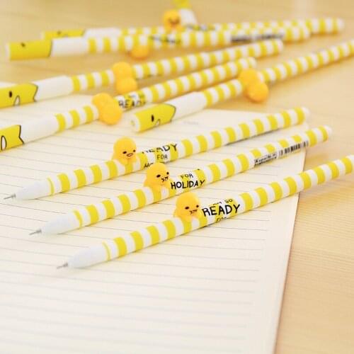 0.5,mm Lazy Balls Korean Ink Ballpint Gel Pens Refill for Writing Kawaii Stationery Escolar 2021New School Supplies
