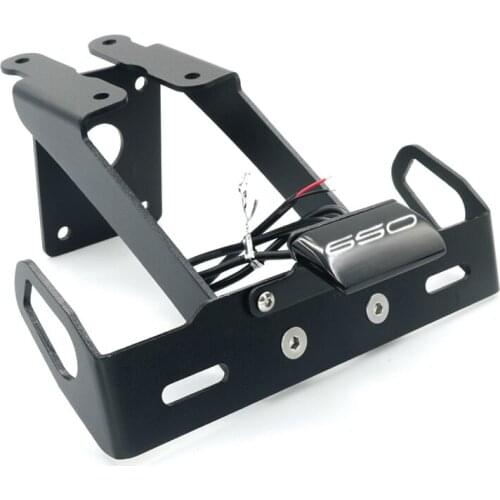 2020 For KAWASAKI Z650 NINJA 650 NINJA650 Registration License Plate Holder Frame Motorcycle Tail LED Light 17-20