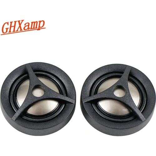GHXAMP 2 Inch Tweeter Speaker Unit Bluetooth Speaker DIY 4ohm 15W Titanium film Treble Loudspeaker for car modified 2pcs