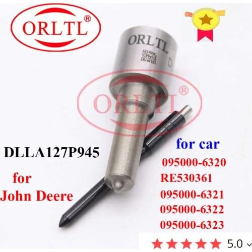 ORLTL Diesel DLLA127P945 Commmon Rail Nozzle for JOHN DEERE RE530361 095000-6320 0950006320 095000-6321 6322 6323 6324