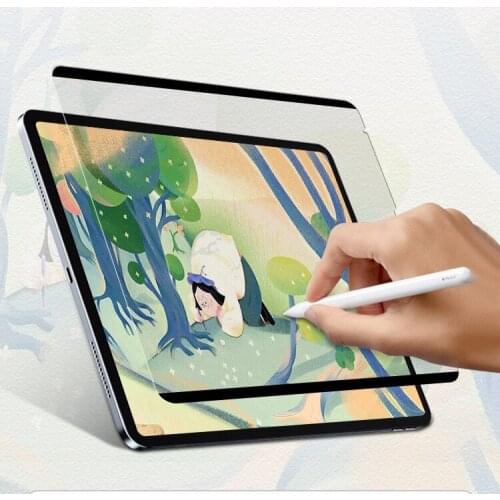 Like Write on Paper Screen Protector Film for iPad Pro 11 12 9 2021 2020 for iPad Air 4 10.9 10.2 7th 8th Removable Magnetic