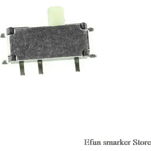 20PCS 7 Pin Mini Slide Switch On-OFF 2Position Micro Slide Toggle Switch 1P2T H=1.5MM Miniature Horizontal Slide Switch SMD