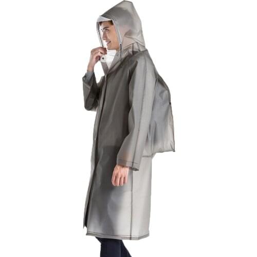 Motorcycle Raincoat Men And Women Fashionable Plain Environmentally Friendly Backpack Poncho Protective Motorcycle Rain Jacket