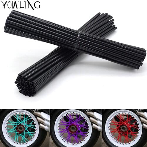 For kawasaki kx 250 Motocross Dirt Bike Enduro Wheel RIM SPOKE SKINS COVERS For WR250 150 EXC450 250 kawasaki kx 500 KX 250