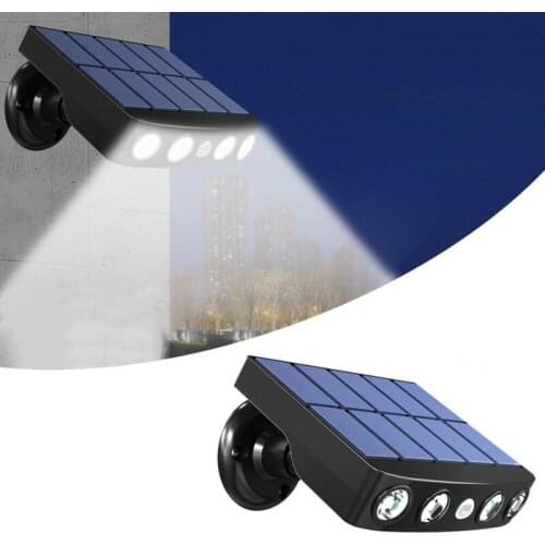 Solar Power Wall Light IR Motion Sensor Wall Lighting Outdoor Waterproof Garden Lamp Automatic Light Smart Home Sensor 3 Modes