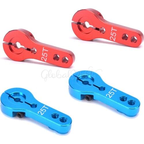 NEW 25T M3 Aluminium RC Servo Arm Horn Rocker for MG995 MG946R MG996R MG945 S3003 RC Model Motor