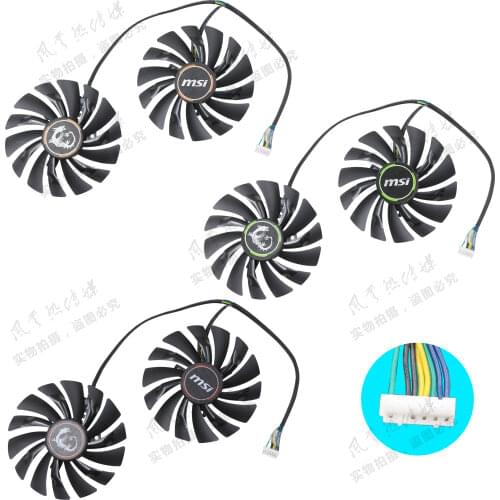 New Original for MSI GTX970 GTX980 Gaming Graphics card cooling fan PLD10010S12HH DC12V 0.40A