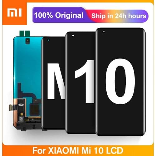 6.67" Original Display Screen For Xiaomi Mi 10 Pro 5G LCD Display Touch Screen Digitizer Assembly For Xiaomi Mi 10 Mi10 5G LCD