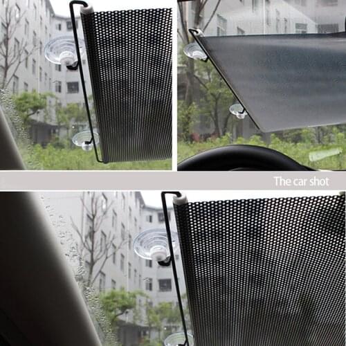 Various Car Windshield Retractable Sun Shade Stop UV Sun into The Car Keep Cool