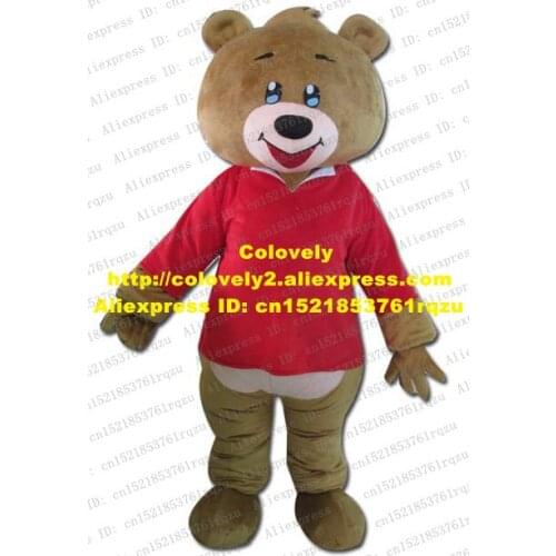 Smart Rilakkuma Cookies Bear Relax Kuma Teddy Bear Mascot Costume Adult Mascotte Funny Face Brown Body Fat Shoe ZZ3220 Free Ship