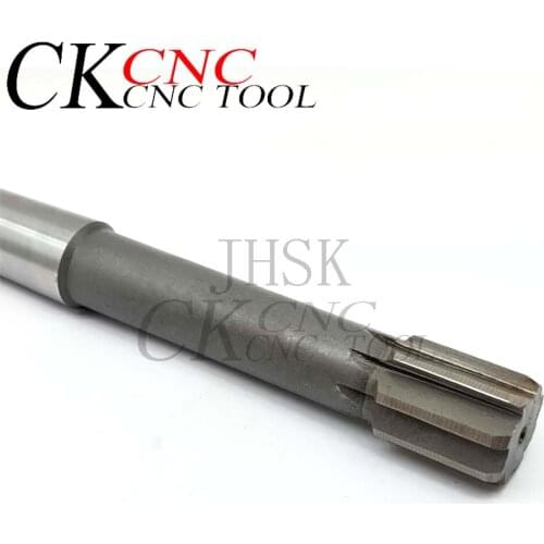 Taper shank machine reamer D4 26mm straight groove machine reamer HSS High Speed Steel Reamer Taper Shank Milling Cutter