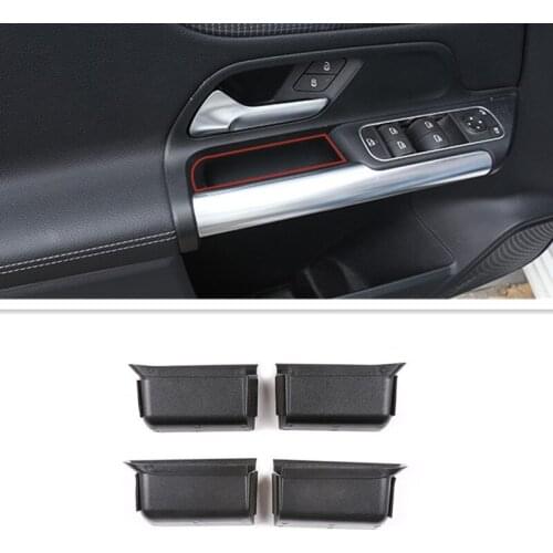 Car Interior Door Handle Storage Box Container Holder Box Fit For Mercedes benz B GLB Class W247 X247 2019-2020 Car Accessiores