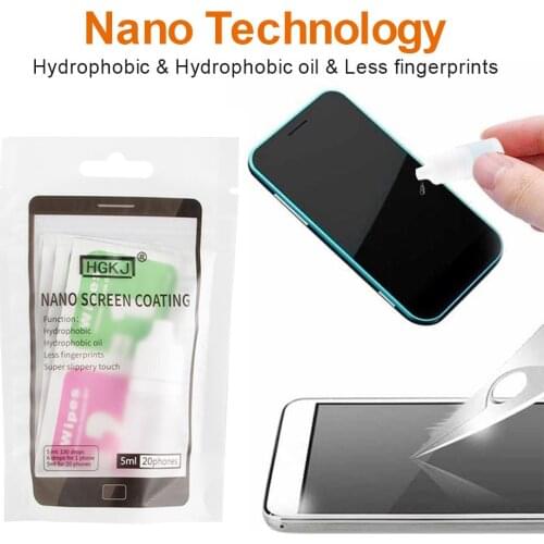 Nano Liquid Screen Protector For IPhone 7 8 6 XS Max XR Full Cover Invisible Film For Huawei Mate 20 Universal Smartphone