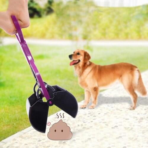 1 Pc Durable Pet Supplies Accessories Pet Dog Poop Scooper Pickup Clip Yard Cleaning Shovel Tool