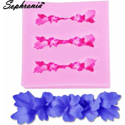Sophronia 1pcs UV Resin Jewelry Liquid Silicone Mold 3D Flower Resin Mold For DIY Making Jewelry Art Mould m732