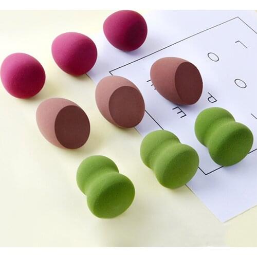 3PCS/set BB Cream Concealer Foundation Powder Cosmetic Puff Blending Face Foundation Cosmetic Make Up Beauty Tools With Stand