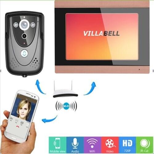 7 Inch WIFI Video Door Phone App Remote Control