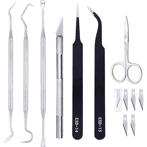 7 Pcs Vinyl Weeding Craft Kit Engraving Knife Hook Weeder for Scrapbooking Carving Tool Kit for Silhouettes Cameos Lettering