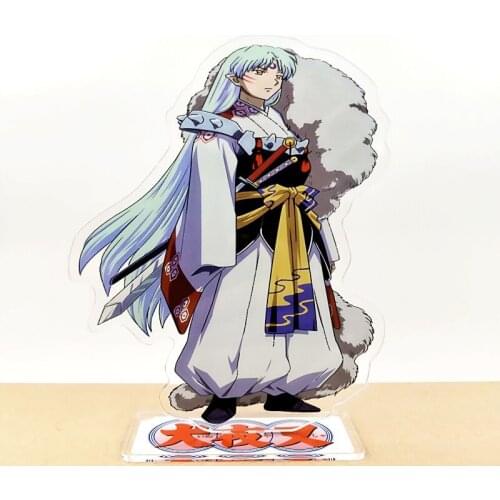Anime Inuyasha Acrylic Stand Figure Sesshoumaru Desktop Decoration Collection Model Toy Gifts