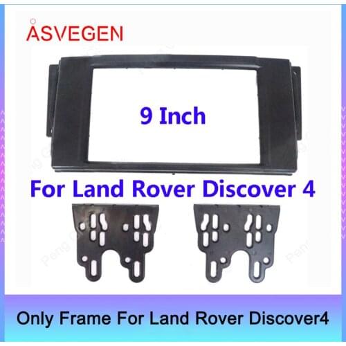 Car Fascias Frame For Land Rover Discover4 Stereo Audio Panel Radio Navigation Frame Dash Kit
