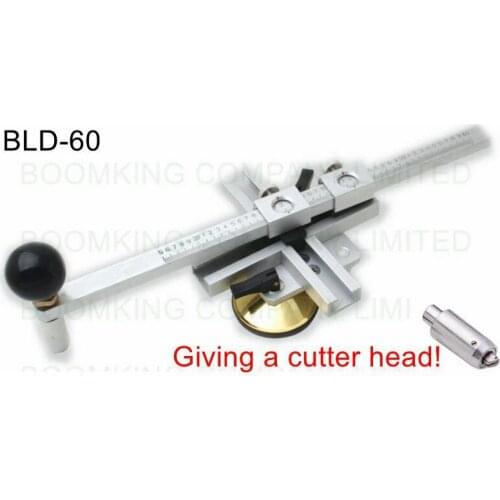 Free shipping BLD-60 Oval and Circle Cutters for 0.3~2mm,2~6mm,6~12mm,12~19mm thickness,glass cutter,glass cutting tools