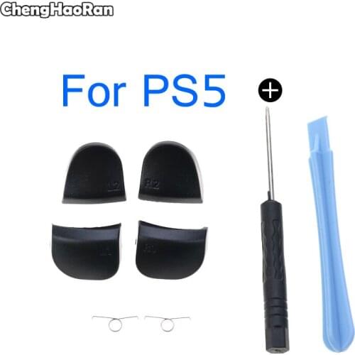 ChengHaoRan For PS5 Trigger button of Playstation 5 L2 R2, spare metal spring, trigger button of dual induction 5 ps5 DS5