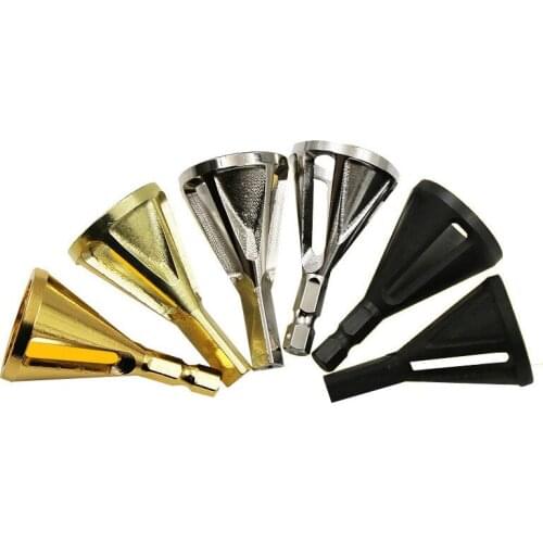 Woodworking Deburring External Chamfer Tool Stainless Steel Remove Burr Tools for Metal Drilling BIT Electric drill tool parts