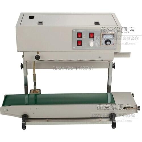 FR-900 Vertical automatic continuous sealing machine, liquid sealing machine, Automatic film sealing machine