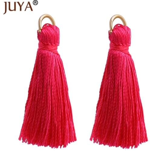 10pcs/Lot Cotton Tassel Jewelry Charms Tassel for DIY Jewelry Making Earrings Materials Decotative Accessories Supplies