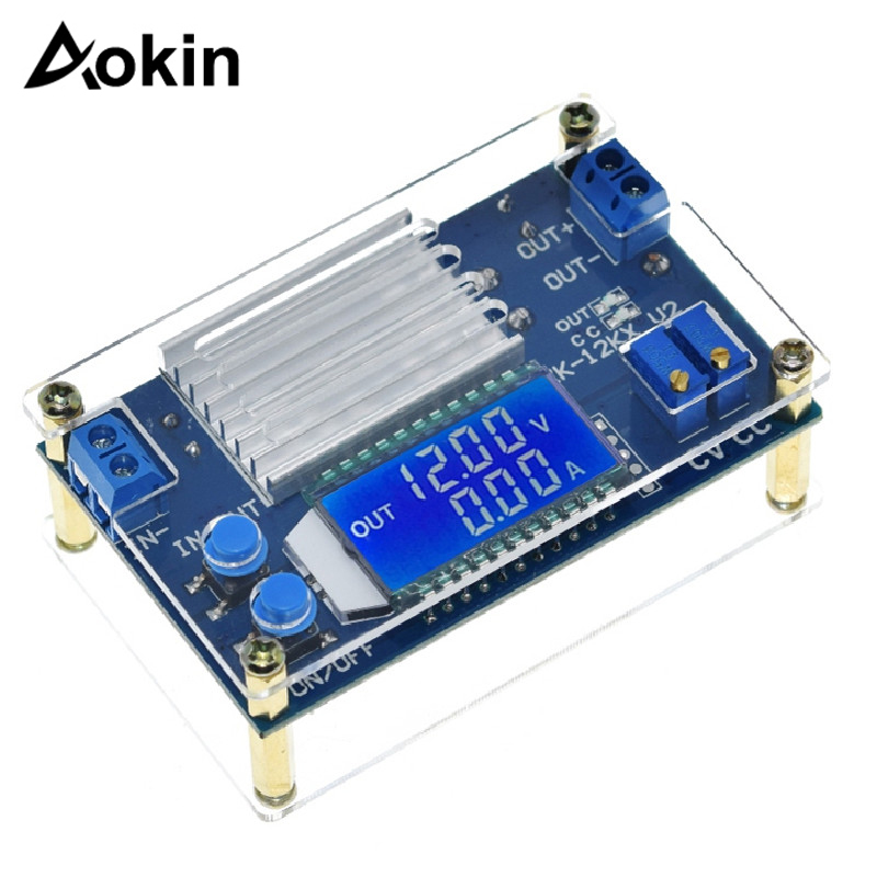 12A Constant Voltage Constants Current LCD Digital Voltage Current Display High Quality Adjustable Step-down Power Supply Module