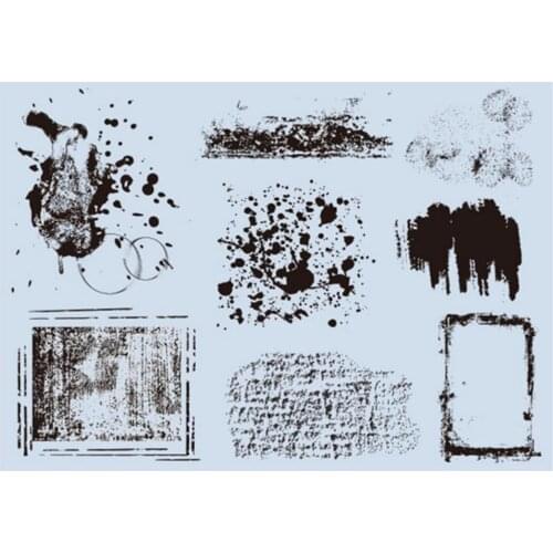 Mottled Clear Stamp Or stamp for DIY Scrapbooking/Card Making/Kids Fun Decoration Supplies A2173