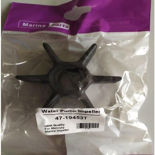 Water Pump Impeller 47-19453T for Mariner Mercury 60HP 4-Stroke Outboard Motor