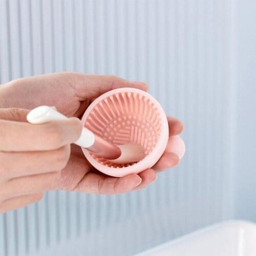 Silicone Makeup Brush Cleaner Foundation Makeup Brush Scrubber Board Pad Make Up Washing Brush Gel Cleaning Mat Hand Tool