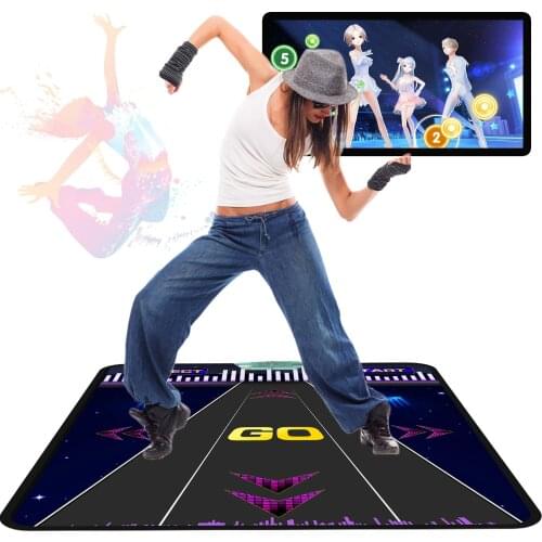Dance Blanket Pads Computer Tv Slimming Dancer Blanket Mat Pad Non-slip Dancers Mat Cushion Feeling Game Blanket#g30